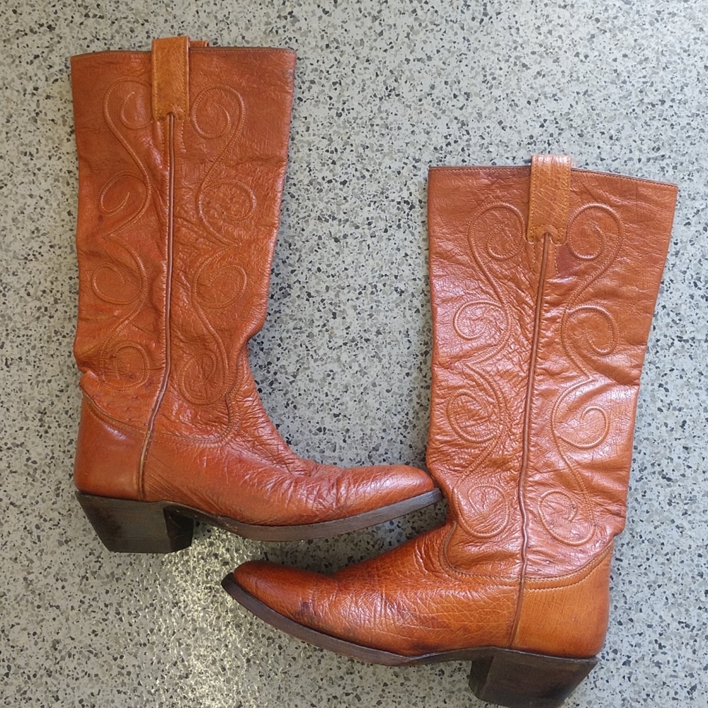 Larry Mahan ladies cowboy boots size 6